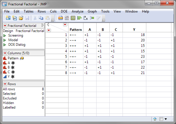 fractional-factorial-designs-with-jmp