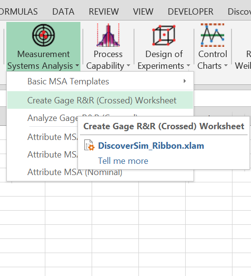 Variable Gage R&R