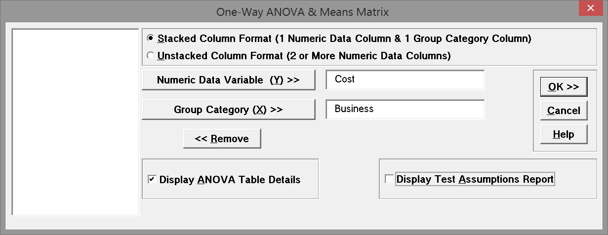 One Way ANOVA SXL_14