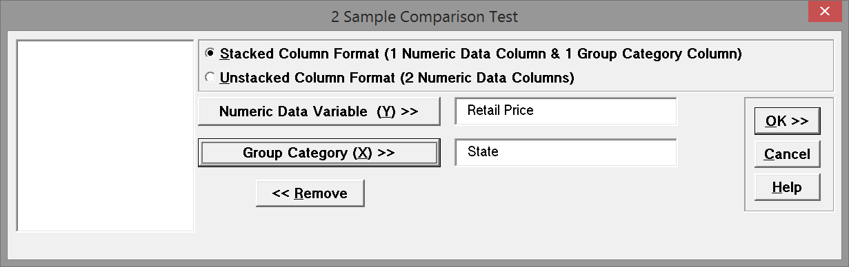 Two sample t Test SXL_10